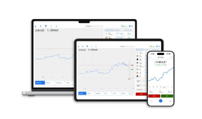 a trading platform on devices