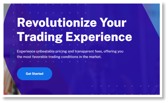 global trader website screenshot
